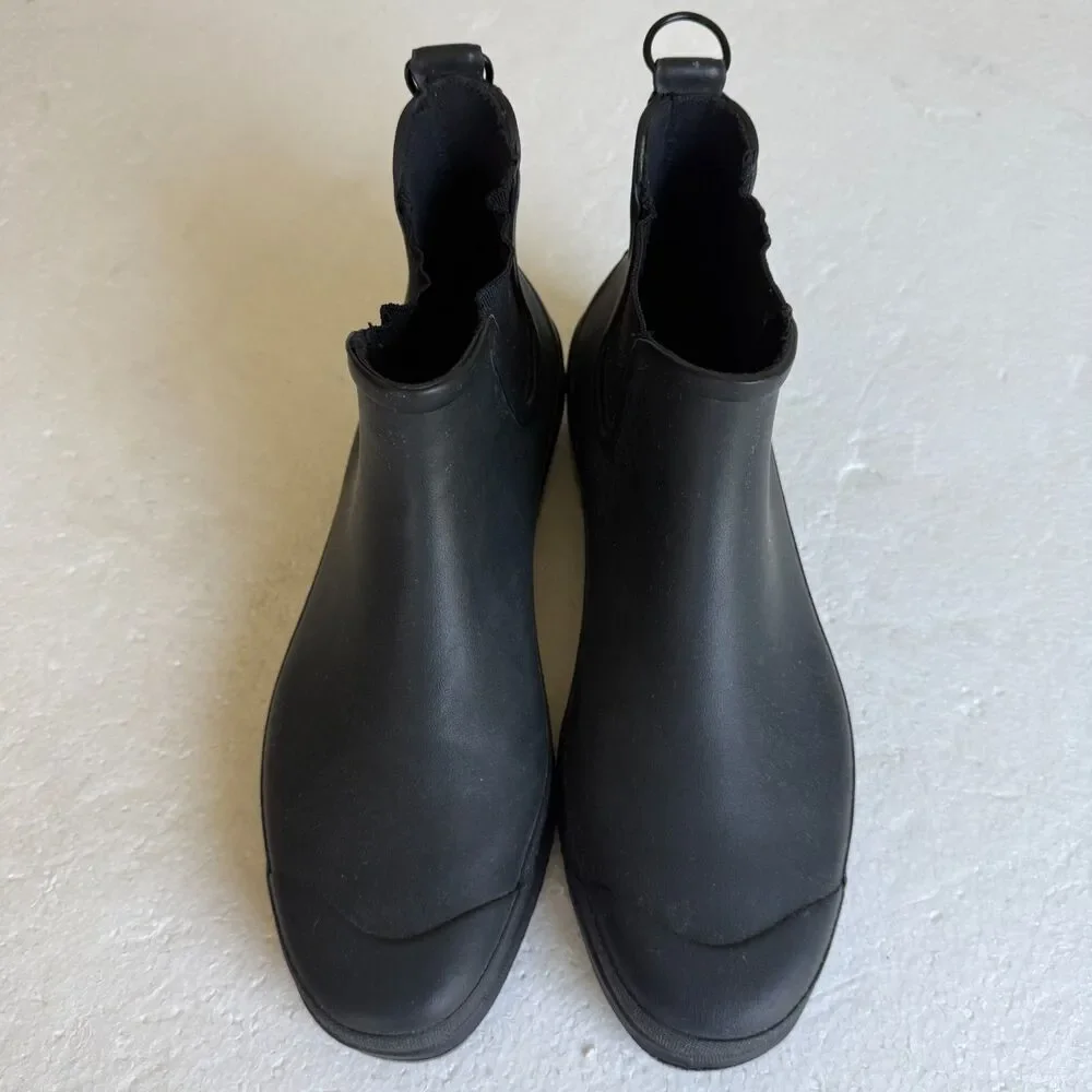 Stutterheim x Novesta Chelsea Rainwalker waterproof Rain Boots Black Size 10